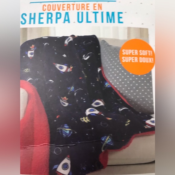 Life comfort Sherpa blanket - Picture 3 of 8